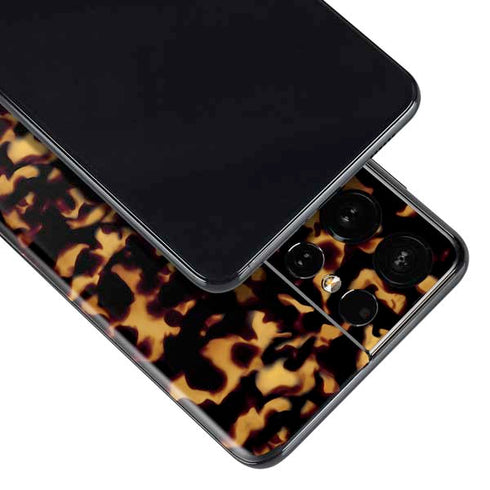 Tortoise Shell Galaxy S21 Ultra 5G Skin